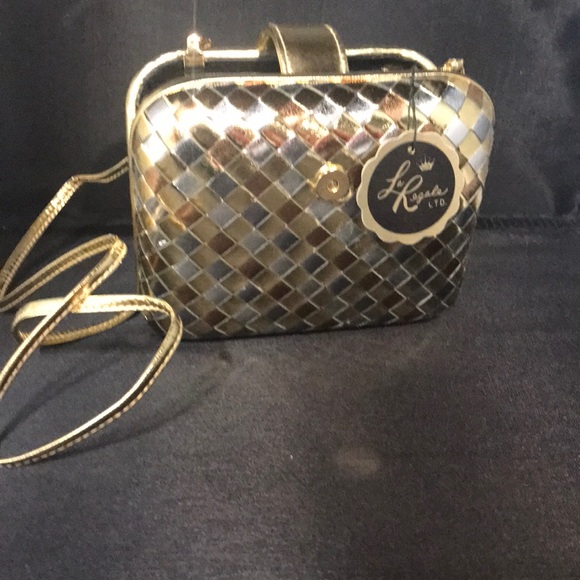 La Regale Handbags - Vintage La Regale hard case purse clutch or strap
